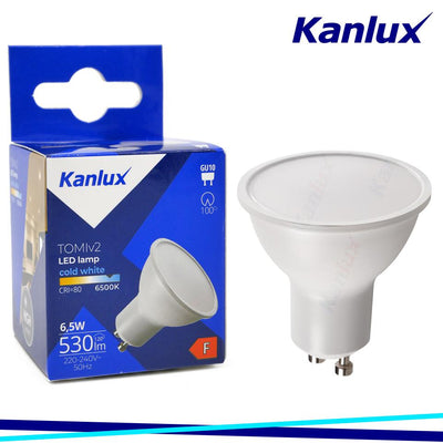LAMPADINA LED TOMIV2 6,5W GU10-CW - KANLUX