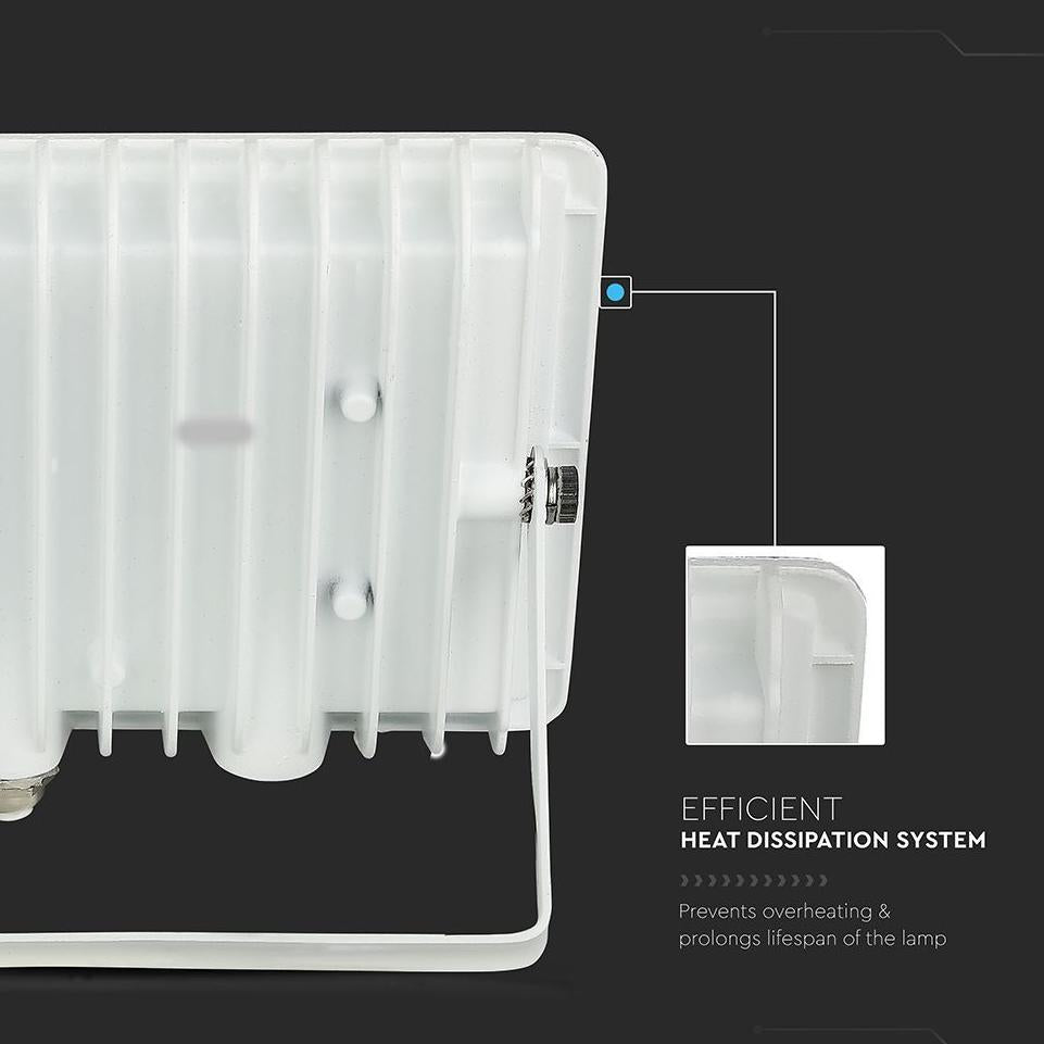 100W LED PROIETTORE SMD F-SERIES COLORE BIANCO 4000K