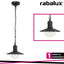 OSLO OUTDOOR PENDANT E27 60W BLACK IP44