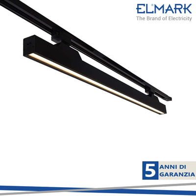 TRACK LIGHT K30 4-LINES 24W 120D CCT BLACK