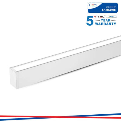 PLAFONIERA LED CHIP SAMSUNG 40W LINEARE COLORE BIANCO 4000K