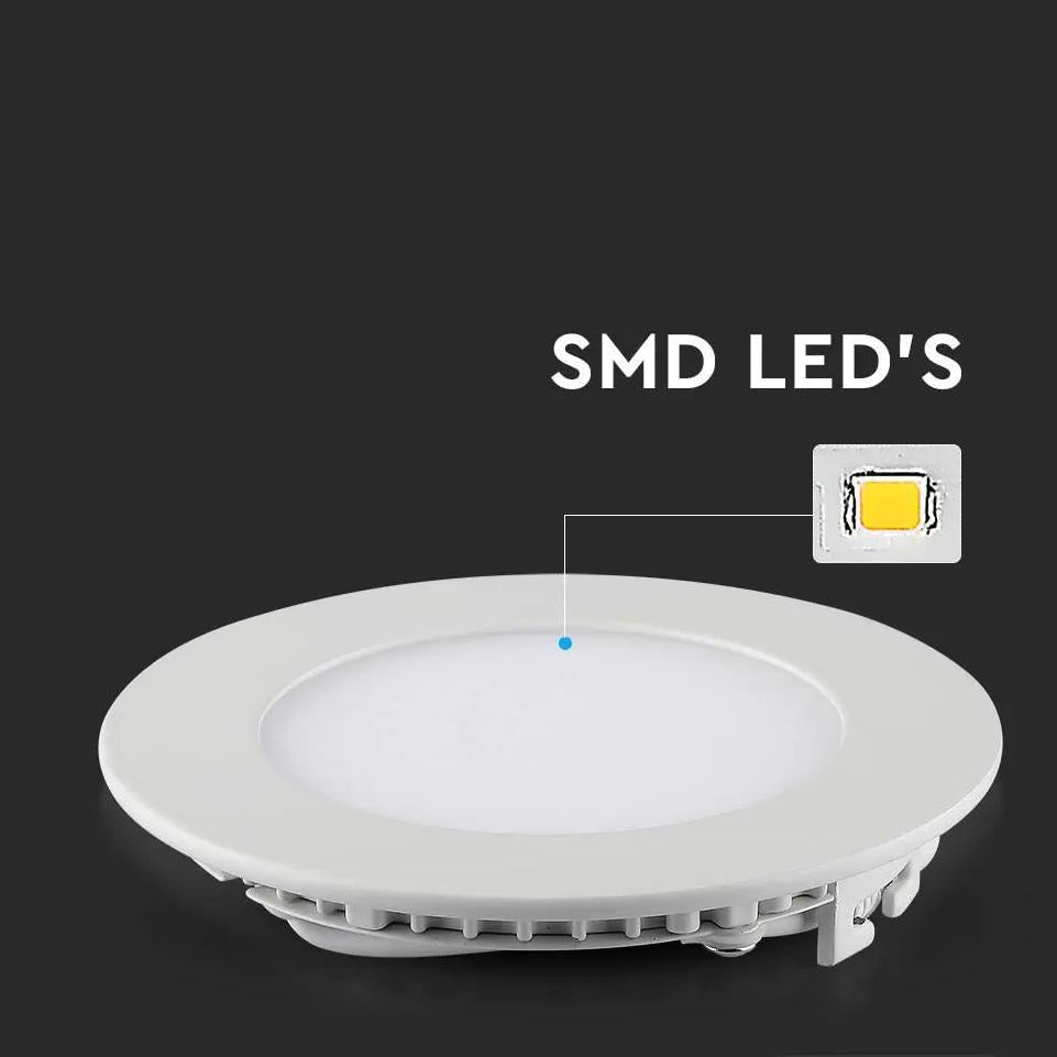 18W LED PREMIUM  FARETTO LED CHIP SAMSUNG DA INCASSO ROUND 4000K
