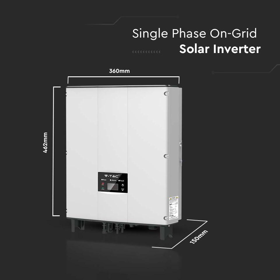 INVERTER SOLARE ON-GRID 3KW MONOFASE 5 ANNI GARANZIA IP65