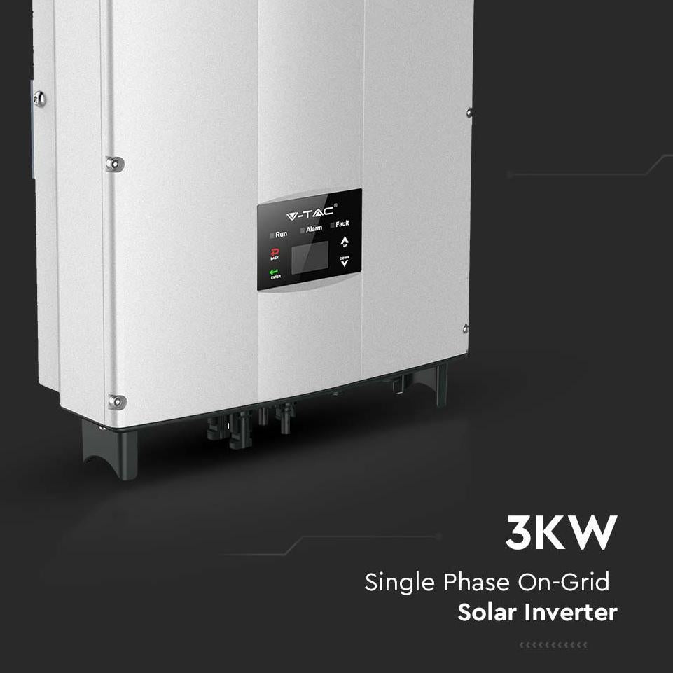 INVERTER SOLARE ON-GRID 3KW MONOFASE 5 ANNI GARANZIA IP65