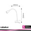 JEFF CLIP DESK LED 4,5W,WHITE IN-BUILT LED
