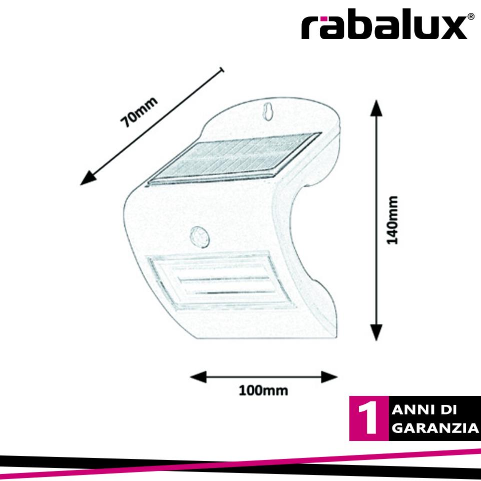OPAVA,OUTDOOR SOLAR,LED 2W,WHITE,SENSOR