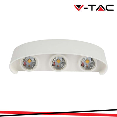 5W LAMPADA LED DA MURO CORPO BIANCO IP54 4000K
