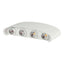 7W LAMPADA LED DA MURO CORPO BIANCO IP54 3000K