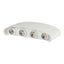 7W LAMPADA LED DA MURO CORPO BIANCO IP54 4000K