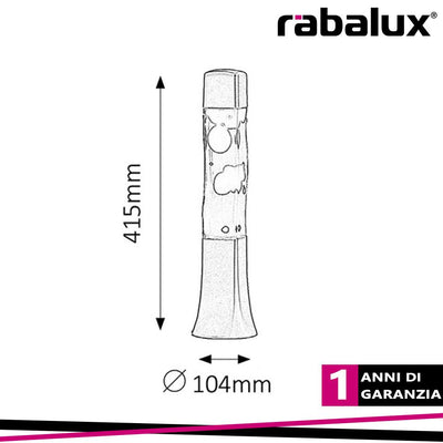 MARSHAL LAVALAMP E14 25W RED-YELLOW
