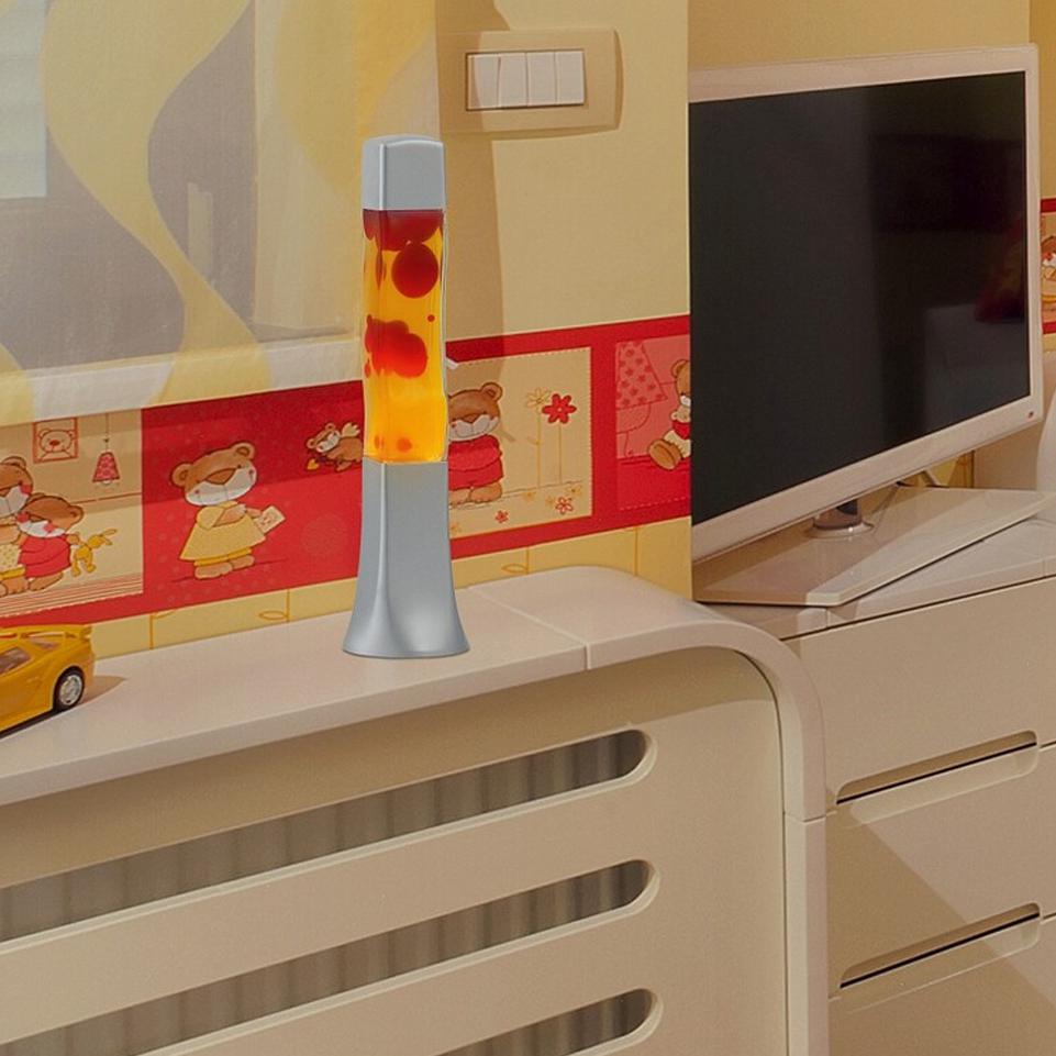 MARSHAL LAVALAMP E14 25W RED-YELLOW