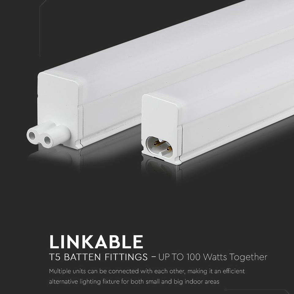 4W LED BATTEN FITTING QUADRATA SAMSUNG CHIP T5 30CM 4000K
