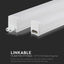7W LED BATTEN FITTING QUADRATA SAMSUNG CHIP T5 60CM 3000K