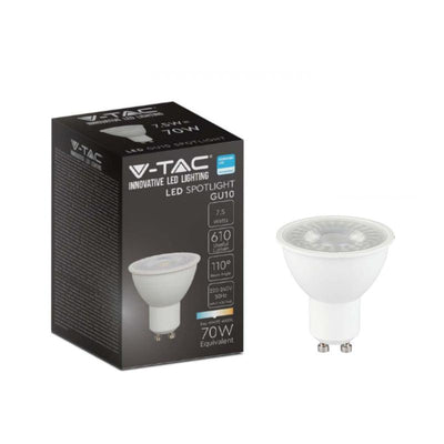 LED FARETTO SAMSUNG CHIP GU10 7.5W 110   WITH LENS 4000K