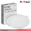 6W LED MINI PANNELLO CORPO ROTONDO 3000K