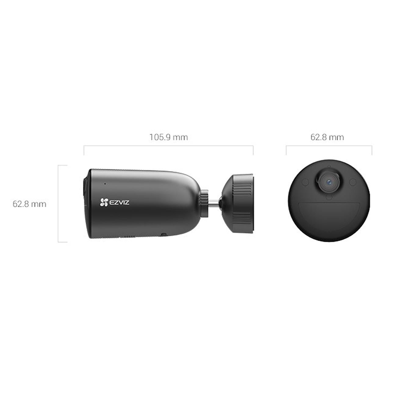 TELECAMERA ESTERNO A BATTERIA  3MP MICROSD (MAX 256GB) EZVIZ