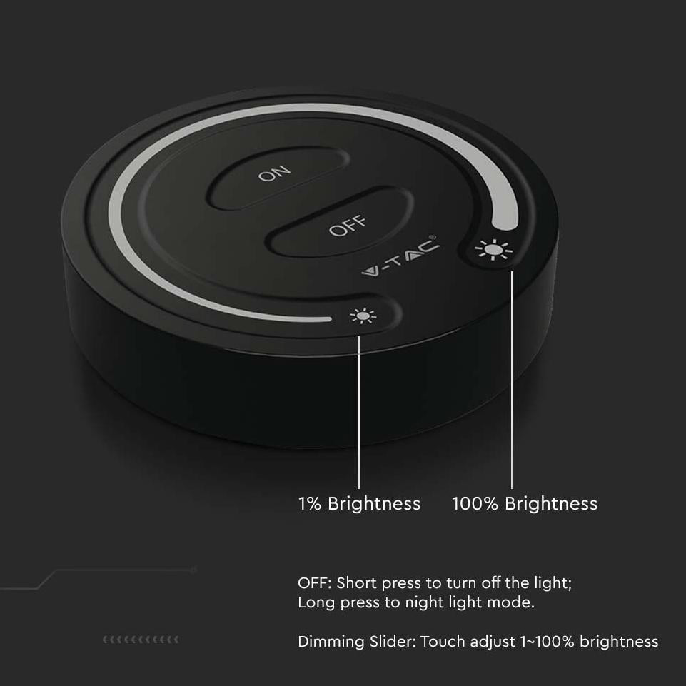 TOUCH DIMMER NERO