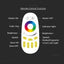 TOUCH REMOTE CONTROL RGB + W-WHITE