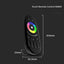 TOUCH REMOTE CONTROL RGB + W-BLACK
