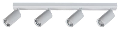SOLO,IND.SPOT CEIL.GU10 4XMAX25W,WHITE