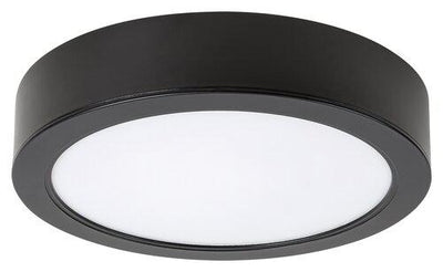 SHAUN,IND.SURF.M.CEIL.LED 24W,BLA.D22CM