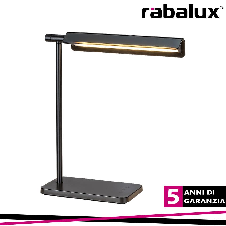 HORUS,IND.TABLE,LED 7W BLACK H32,5