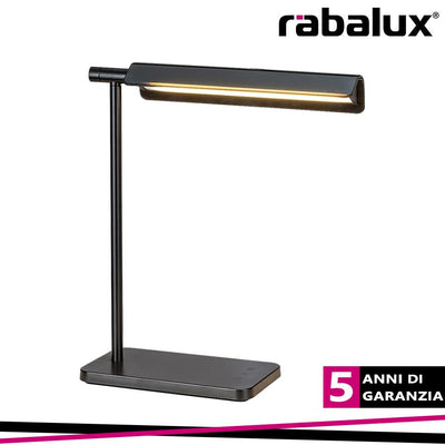 HORUS,IND.TABLE,LED 7W BLACK H32,5