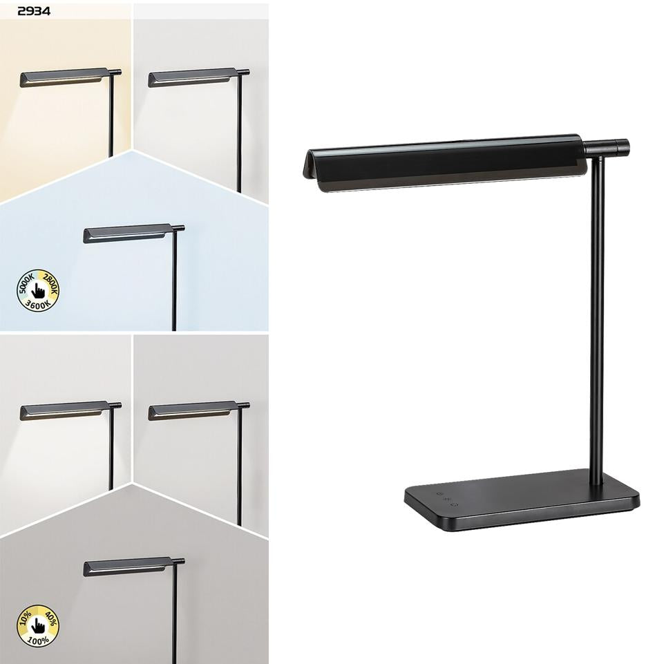 HORUS,IND.TABLE,LED 7W BLACK H32,5