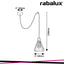 FARFALLE,IND.PENDANT.E27 1XMAX40W, D18CM
