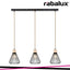 FARFALLE,IND.PENDANT.E27 3XMAX40W, D18CM