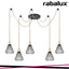 FARFALLE,IND.PENDANT.E27 5XMAX40W, D18CM