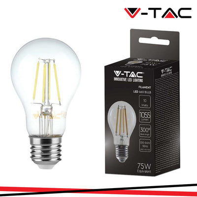 LED LAMPADINA 12W FILAMENTO E27 A60 CLEAR COVER 4000K