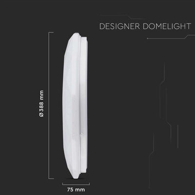 20W-40W-20W DESIGNER DOME LIGHT REMOTE CONTROL CCT COLOR CHANGE DIAMOND COVER