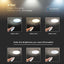 20W-40W-20W DESIGNER DOME LIGHT REMOTE CONTROL CCT COLOR CHANGE DIAMOND COVER