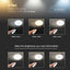 20W-40W-20W PLAFONIERA LED ROTONDA 60W CON TELECOMANDO CAMBIA COLORE 3 IN 1 EFFETTO STELLATO D: DIMMERABILE   350   ROUN