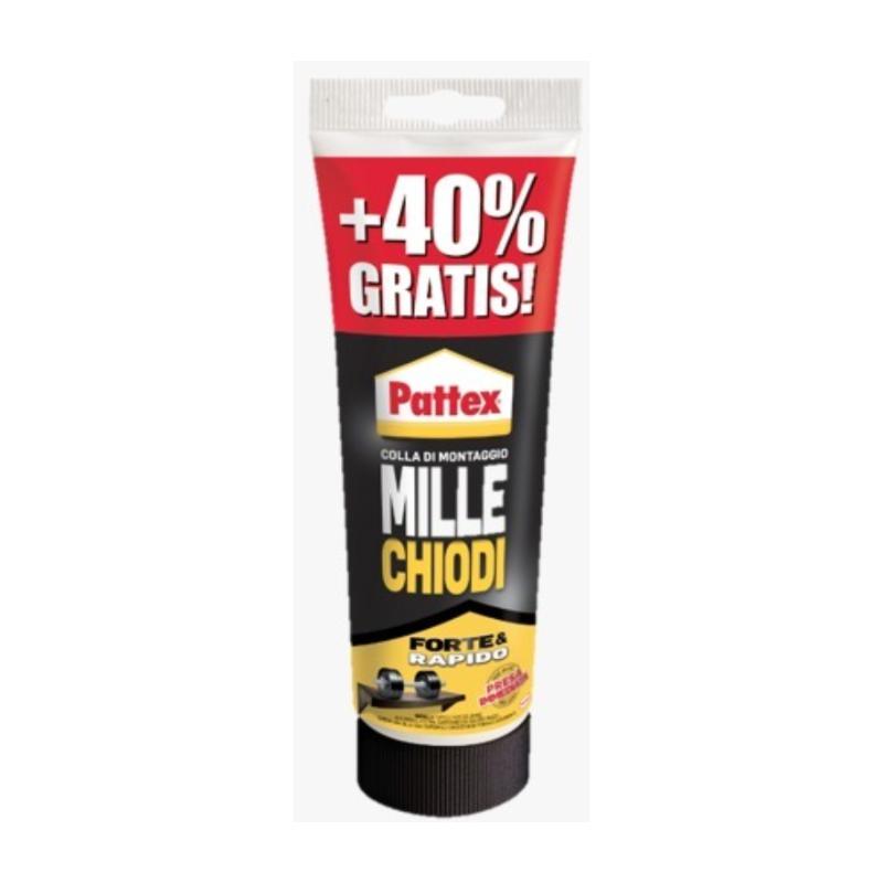 PATTEX MILLECHIODI FORTE E RAPIDO TUBO 250G+40% GRATIS
