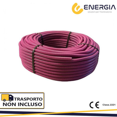TUBO FLEX D.25 LILLA PREMIUM   CORRUGATO