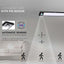 2W LED LAMPADA PER ARMADIO RICARICABILE CON CON SENSOREE CORPO NERO 4000K IP20
