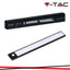 2.5W LED LAMPADA PER ARMADIO RICARICABILE CON CON SENSOREE CORPO NERO 4000K IP20