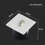 3W LED FARETTO CALPESTABILE QUADRATO 3000K