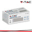 12W LED LAMPADA DA PARETE 6500K CORPO GRIGIO IP65