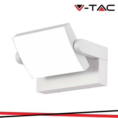 17W LAPADA LED DA MURO CORPO BIANCO 3000K IP65