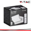 17W LAPADA LED DA MURO CORPO BIANCO 4000K IP65