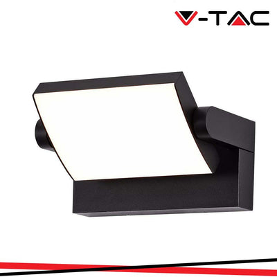 17W LAPADA LED DA MURO CORPO NERO 3000K IP65