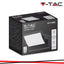 20W LED WALL LIGHT 4000K BLACK BODY, IP65