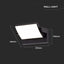 20W LED WALL LIGHT 4000K BLACK BODY, IP65