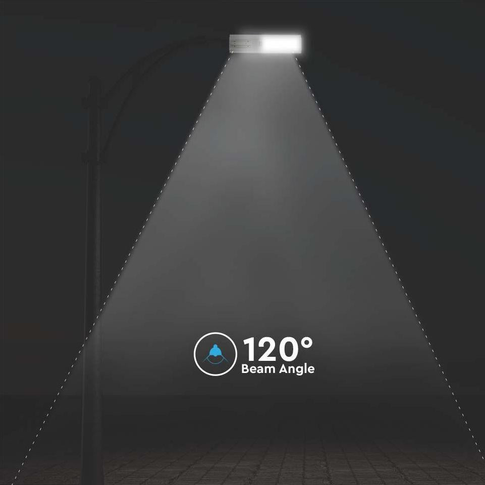 33W LED ARMATURA SOLARE STRADALE 4000K ALUMINUM + PC