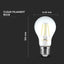 LED LAMPADINA 12W FILAMENTO E27 A60 CLEAR COVER 6400K