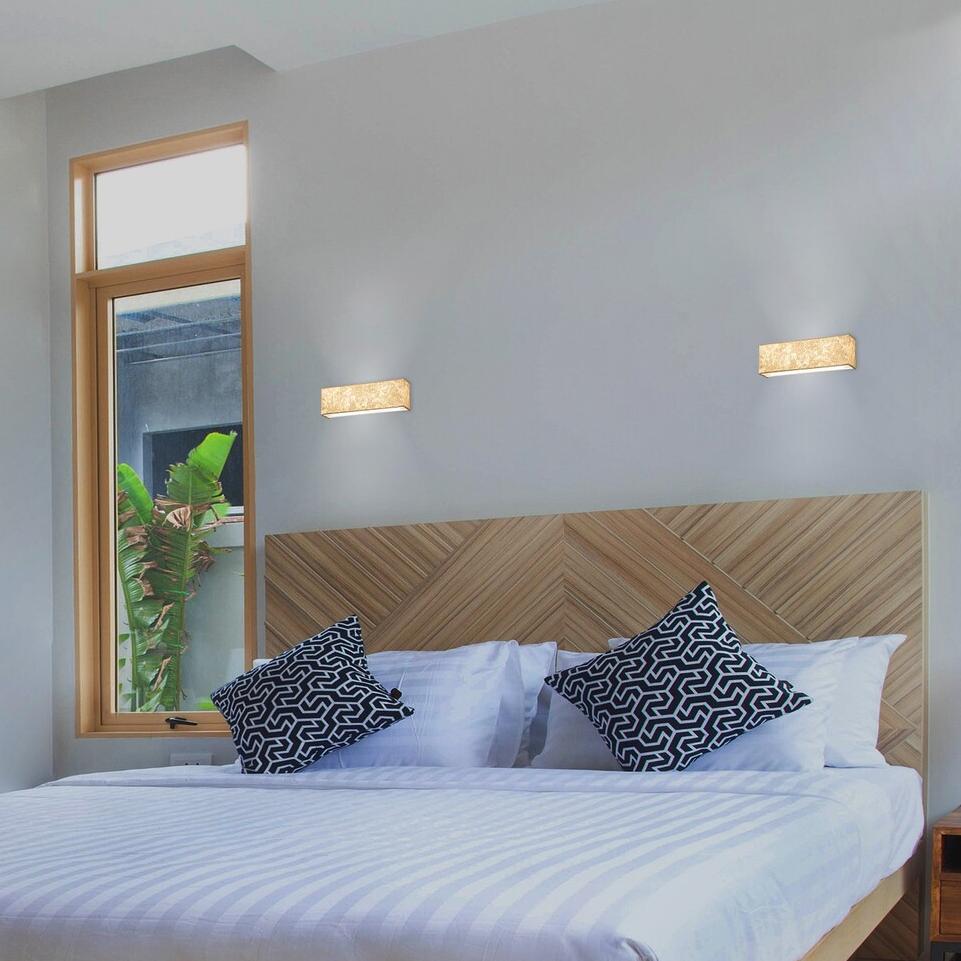 MORPHEUS,WALL LAMP,LED 6W,GOLDFOIL