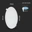 18W LED PREMIUM PANEL DOWNLIGHT ROTONDO 2700K